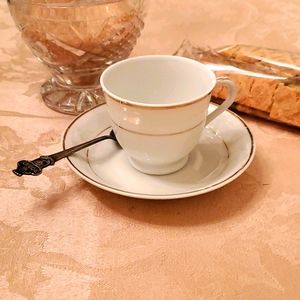 Vintage Demitasse espresso set.